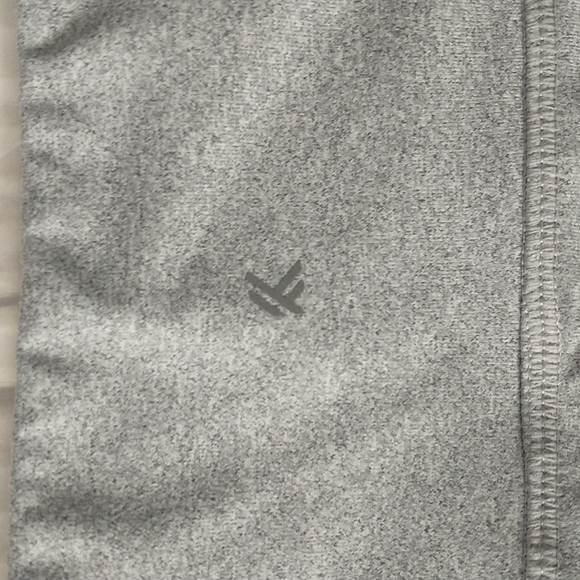 Kyodan athletic pants with deep side pockets! Shorter length, light grey - Picture 5 of 5